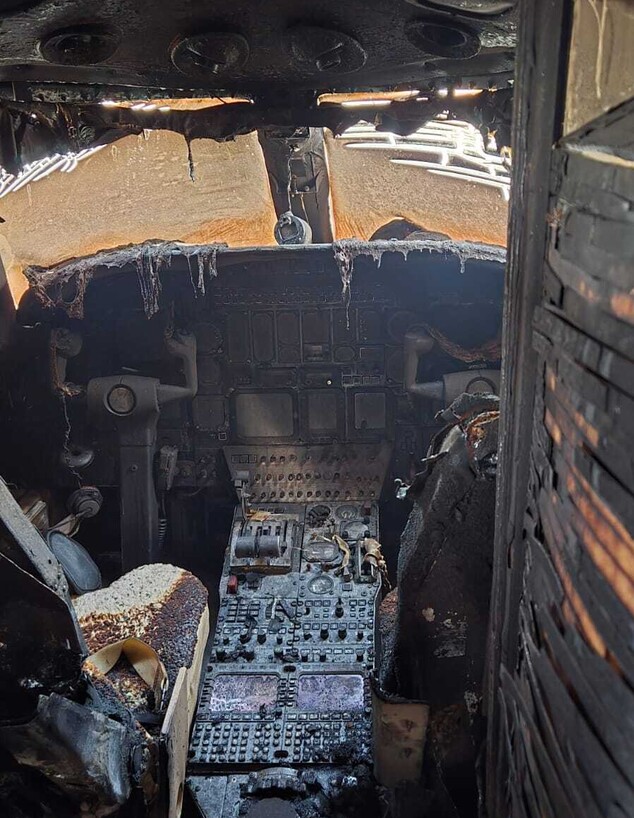 תא טייס נזק מטוס פרטי נפגע בירי מאיראן בנתב"ג