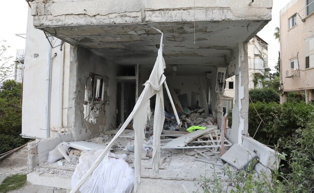 זירת נפילה ברמת גן