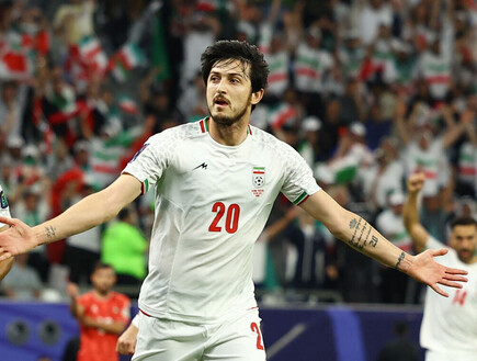 סרדאר אזמון נבחרת איראן (צילום: רויטרס)