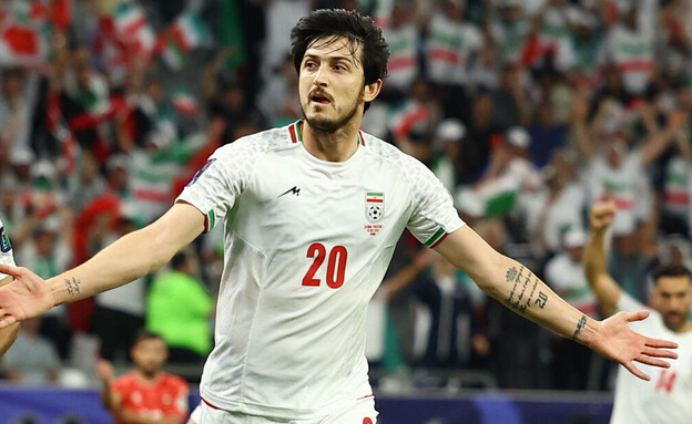 סרדאר אזמון נבחרת איראן (צילום: רויטרס)