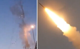 הירי (צילום: מתוך תיעוד שעלה ברשתות החברתיות, שימוש לפי סעיף 27א' לחוק זכויות יוצרים)