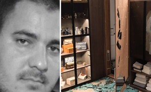 ארון הבגדים שבו הסתתר שי בנמו