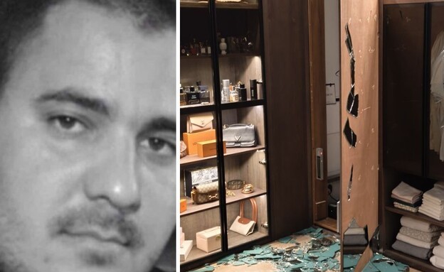 ארון הבגדים שבו הסתתר שי בנמו