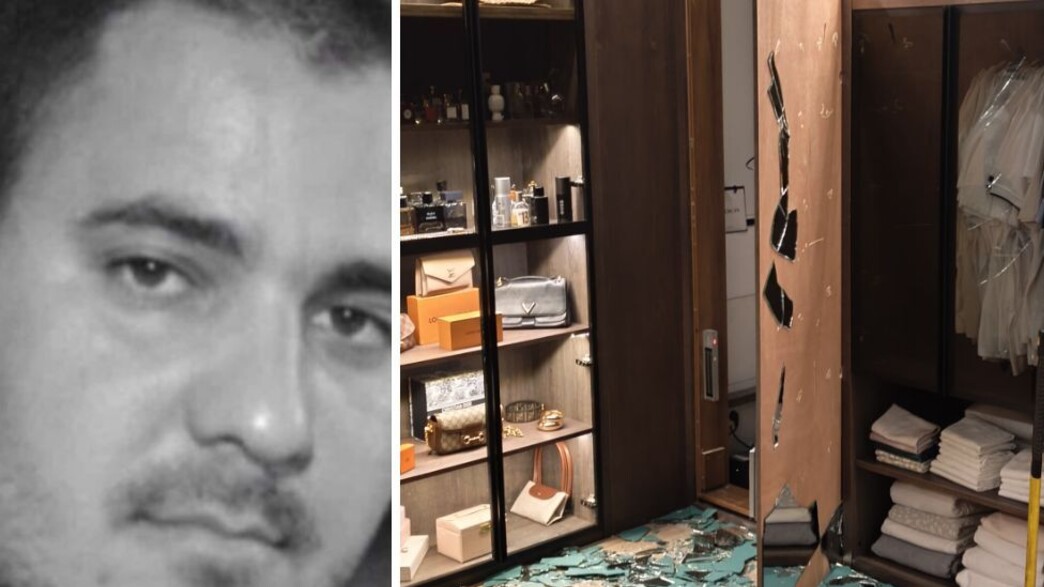 ארון הבגדים שבו הסתתר שי בנמו