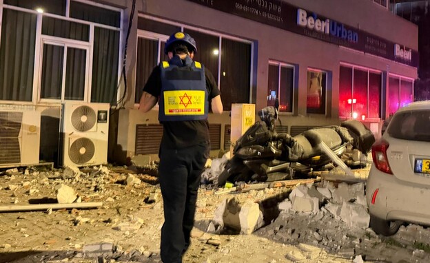 תיעוד מההרס במרכז הארץ בעקבות הירי מאיראן