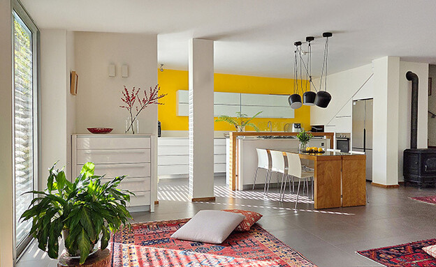 בית מכבים רעות עיצוב הילה אשר כהן  (צילום: גלית דויטש)