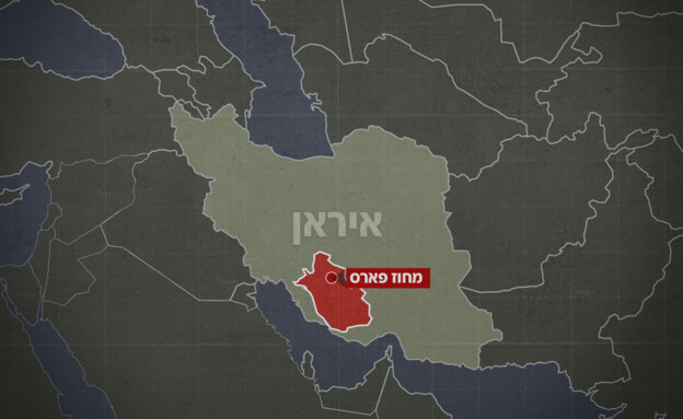 מחוז פארס באיראן, מפה