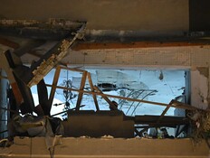 ההרס בבניין ברמת גן