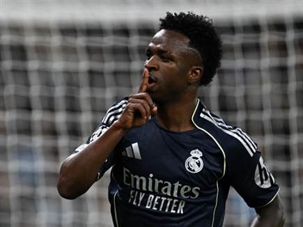 אבל ויניסיוס השתיק את החגיגה (GETTY)