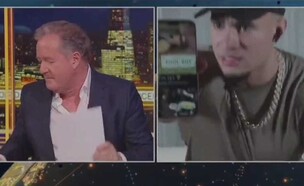 הריסון סאליבן, פירס מורגן (צילום: מתוך X (טוויטר לשעבר))