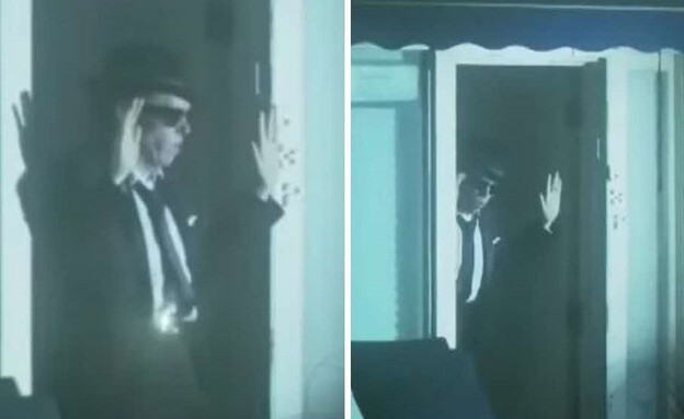 החשודה בזירת הרצח (צילום: רשתות חברתיות לפי סעיף 27 א')