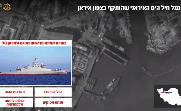 נמל חיל הים שמותקף בצפון איראן נמל חיל הים שמותקף בצפון איראן