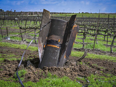 חלק מטיל שנורה מאיראן ונפל ברמת הגולן לאחר יירוט, 19.3.2026