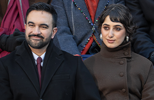 זוהרן ממדאני וראמה דוואג'י (צילום: Photo by David Dee DelgadoGetty Images)