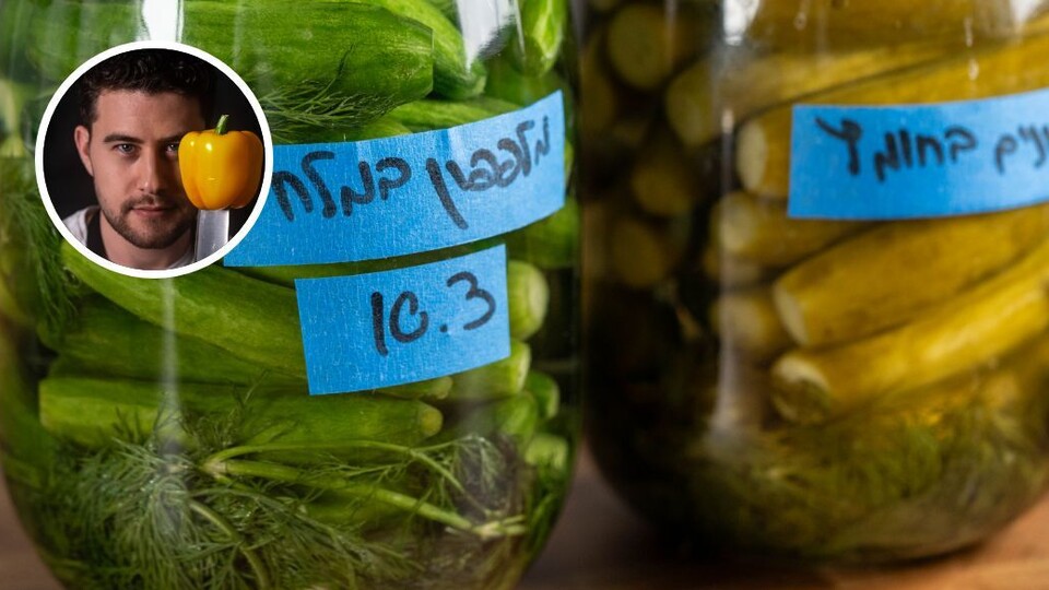 הקרב על החמוצים - בחומץ או במלח? (צילום: בן שי, mako אוכל)