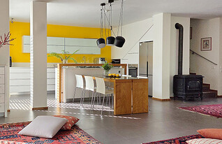 בית מכבים רעות עיצוב הילה אשר כהן  (צילום: גלית דויטש)