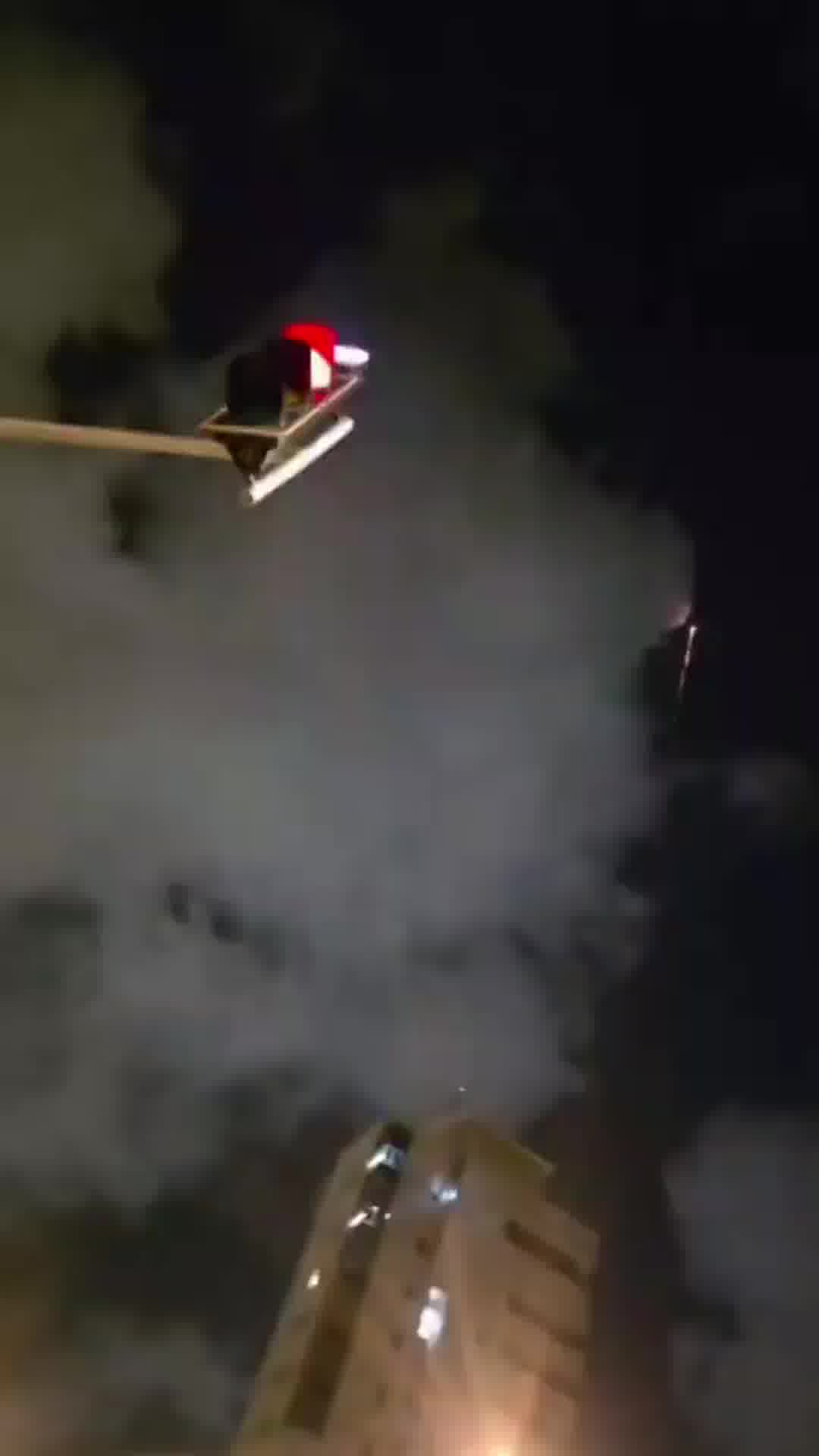 תיעוד נפילת רסיסים בצפון, ללא נפגעים