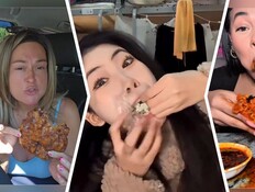  טרנד אכילה בתוך שקית/ מוקבאנג/ חוק 3 ביסים