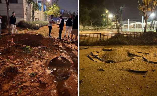זירות הפגיעה בסביון ובקריית אונו