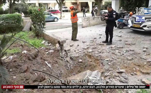 יממה של טילים: השיגורים מאיראן ומלבנון