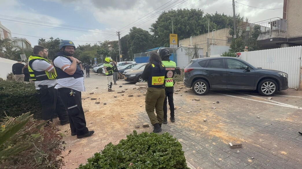 זירת נפילה בראשון לציון