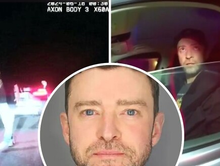 "אני ג'סטין טימברלייק": אחרי שהתנגד - תיעוד המעצר המביך של הכוכב פורסם