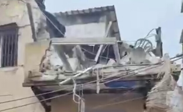 נפילת רסיס בתל אביב נפילת רסיס בתל אביב