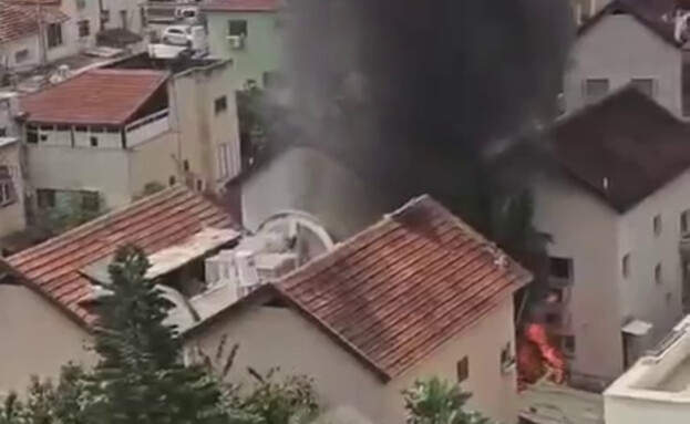 הרס כתוצאה מנפילה בפתח תקווה