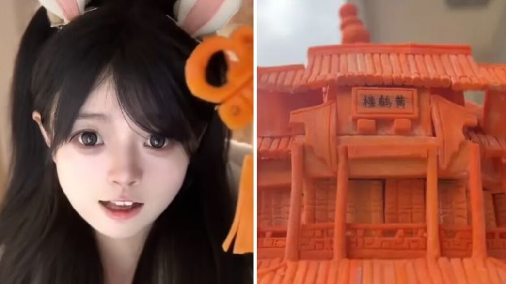 מפסלת עם גזרים מפסלת עם גזרים