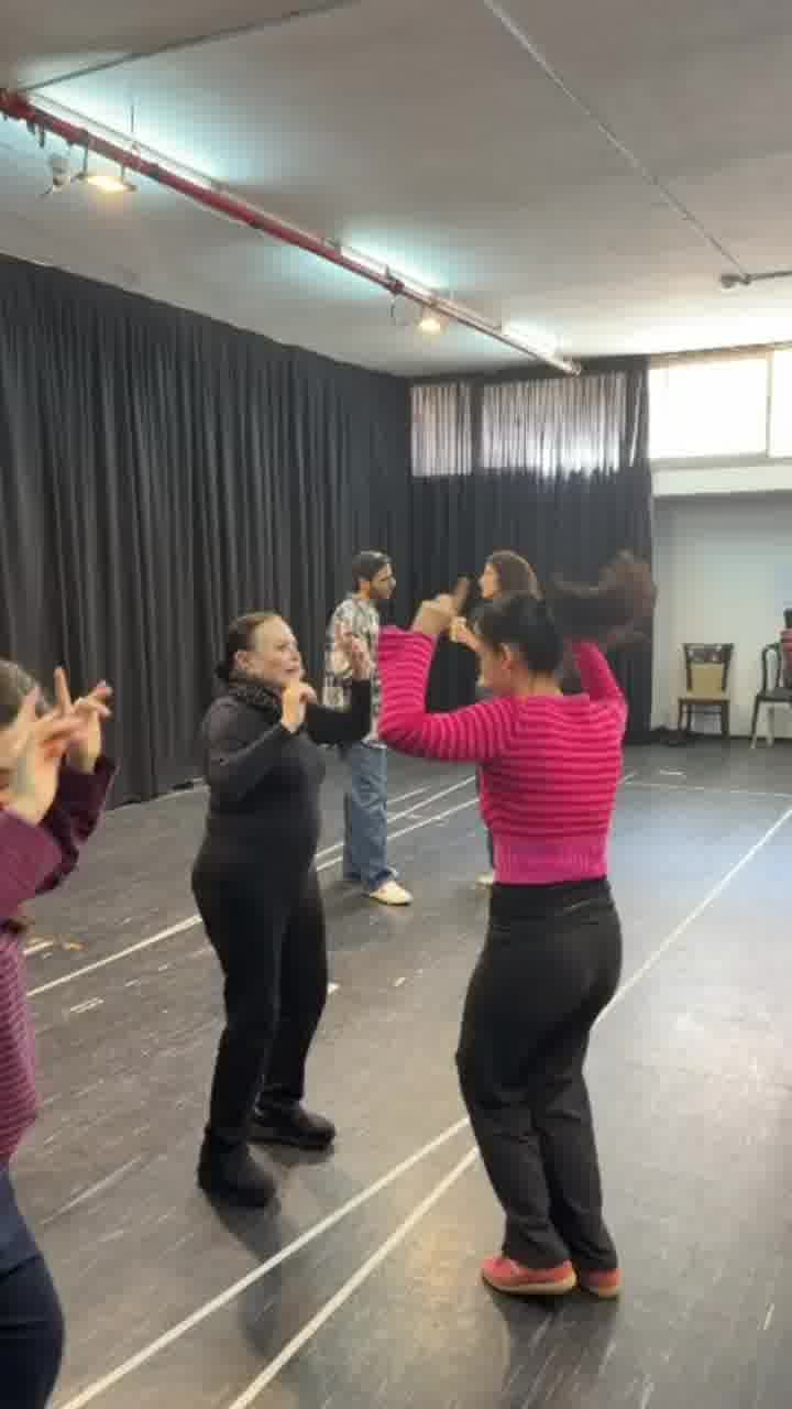 גילה אלמגור ונעם קלינשטיין מצאו זמן לריקודים באמצע החזרות להצגה ״היומן״ 