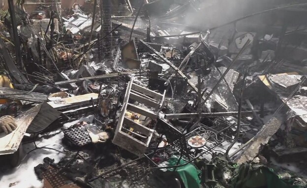 הרס כתוצאה מנפילה בפתח תקווה