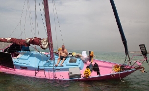 צ'יקו מרציאנו יאכטה אשקלון (צילום: פרטי)