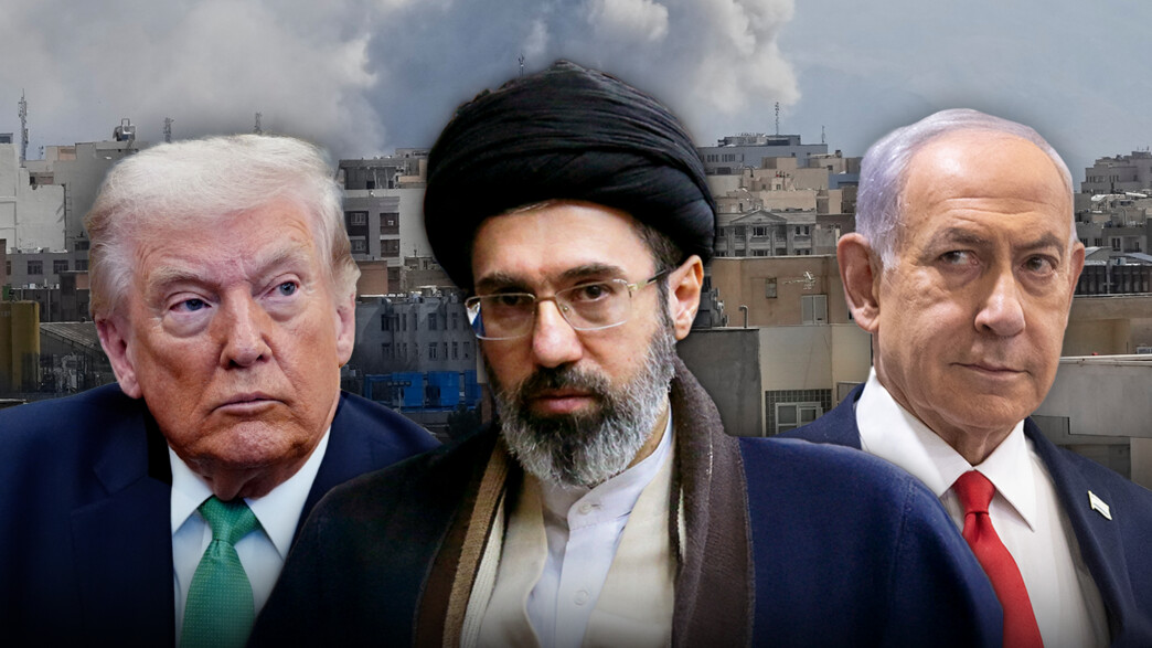 בנימין נתניהו, מוג'תבא ח'אמנאי, דונלד טראמפ בנימין נתניהו, מוג'תבא ח'אמנאי, דונלד טראמפ