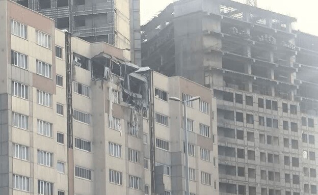 תיעוד מתקיפת דירה בעיר תבריז שבאיראן