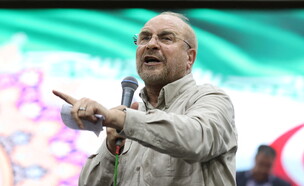 יו"ר הפרלמנט מוחמד באקר קאליבאף  (צילום: Majid Asgaripour, רויטרס)