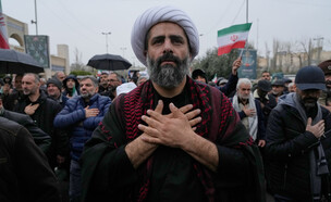 איראן, הפגנה, המשטר האיראני, מלחמה באיראן (צילום: AP)