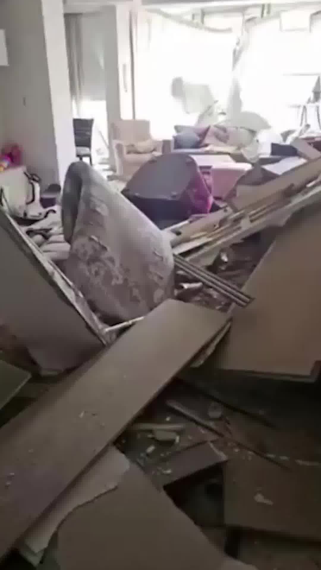 צה״ל תקף לפני זמן קצר מחבל מיחידת ׳כוח קדס׳ בביירות: תיעוד ההרס בזירת התקיפה
