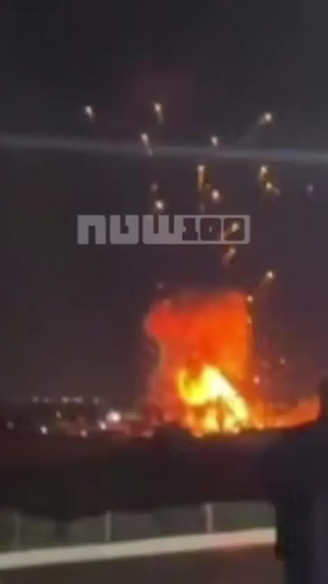 תיעוד: איראן תוקפת את הקונסוליה האמריקאית בארביל, עיראק 