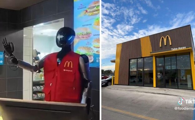 רובוטים במקדונלד'ס (צילום: סעיף 27 א')