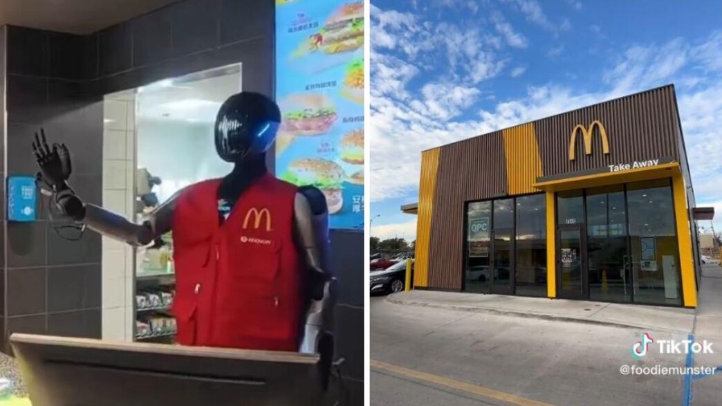 רובוטים במקדונלד'ס