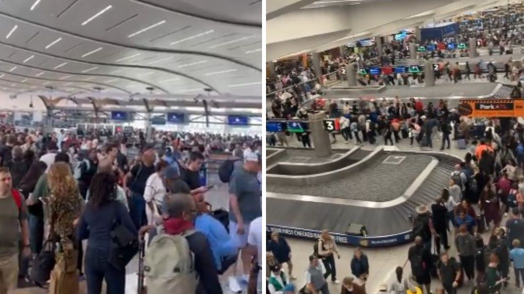 עומס נמל תעופה ארצות הברית