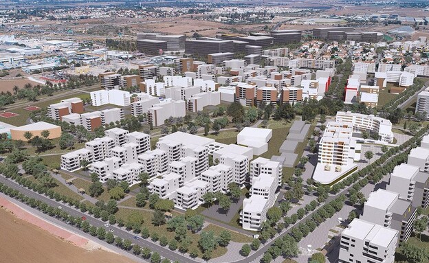 הדמיית ההרחבה בבני עי"ש