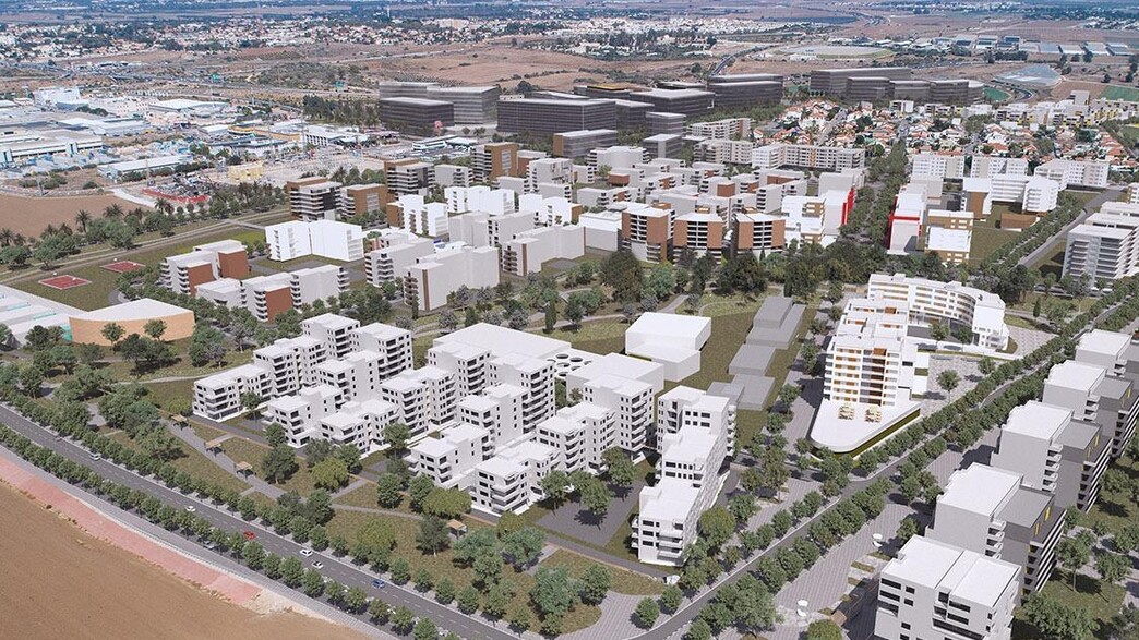 הדמיית ההרחבה בבני עי"ש