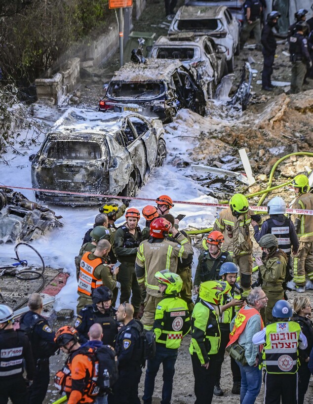 זירת הנפילה בתל אביב