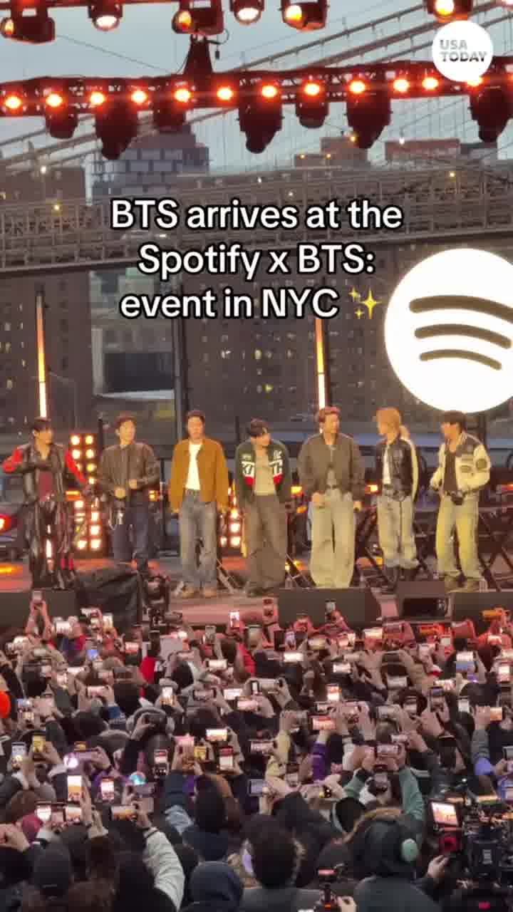 אחרי 4 שנות היעדרות: BTS הופיעו הלילה בניו יורק מול עשרות אלפי מעריצים