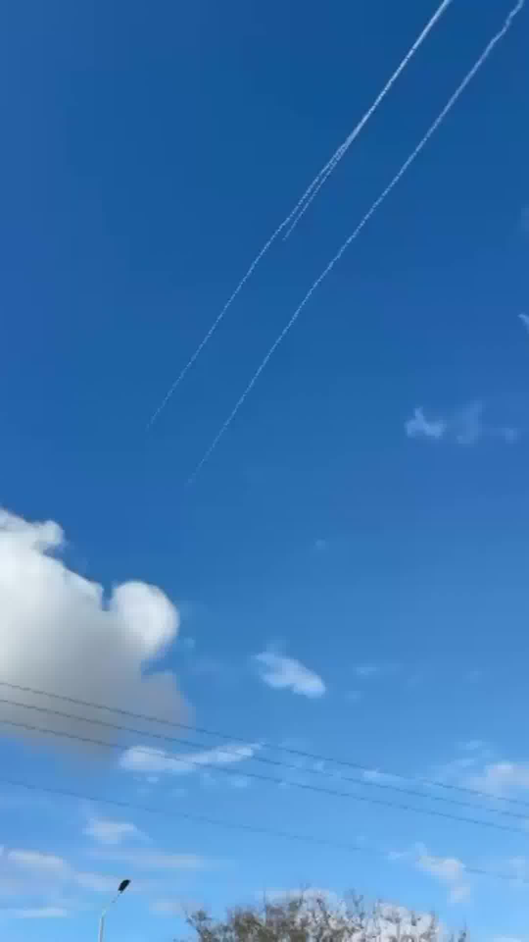 יירוט ירי חיזבאללה בשמי כרמיאל