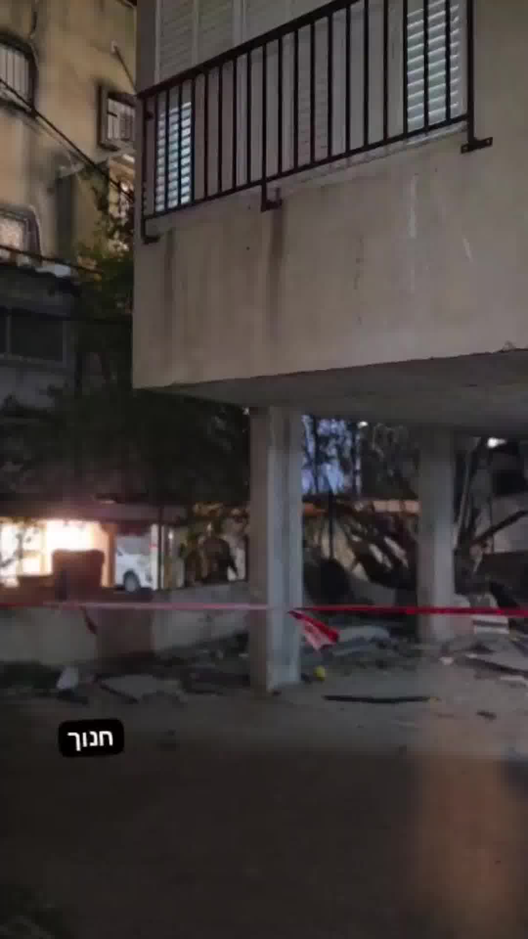 תיעוד מאחת הזירות בבני ברק