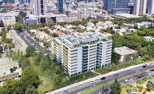 פרויקט של חברת ב.ס.ר בשכונת ביצרון בתל אביב (הדמיה: גיא שחם)