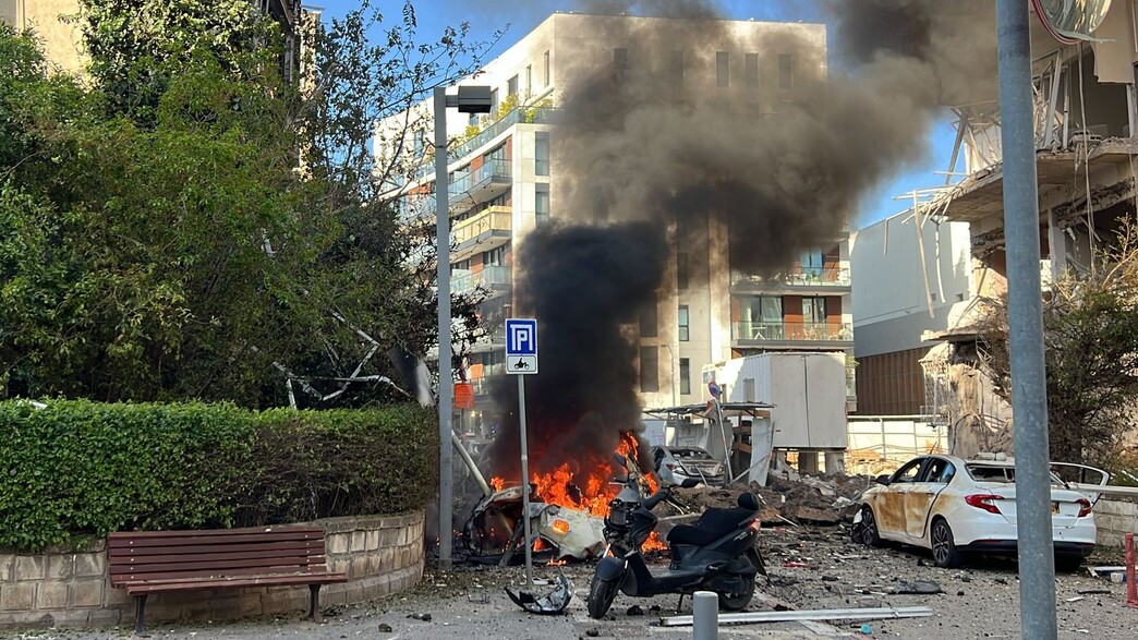 זירת נפילה בתל אביב זירת נפילה בתל אביב