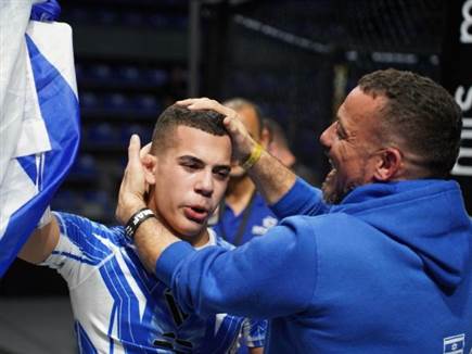 "זר לא יבין את ההרגשה". עידו וגיא פריינטה (באדיבות איגוד ה-MMA היש (צילום: ספורט 5)